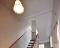 Holztreppenhaus im Jugendstil