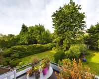 Blick vom Balkon